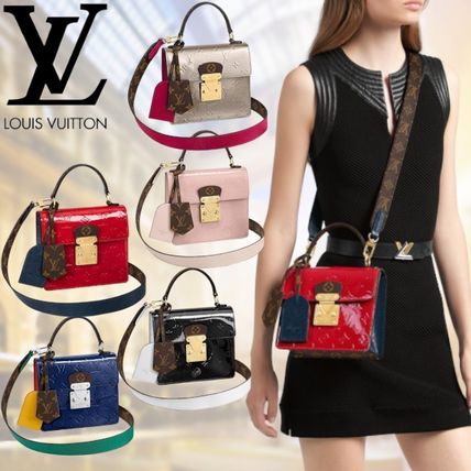 Louis Vuitton MONOGRAM VERNIS 2020 SS Monogram Casual Style 2WAY Leather Logo Shoulder Bags M90502