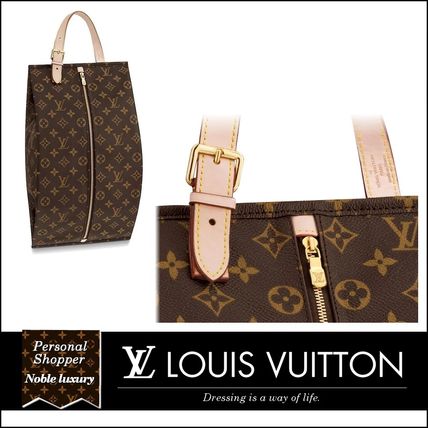 Louis Vuitton MONOGRAM 2020 SS Monogram Unisex Leather Elegant Style Logo Totes 