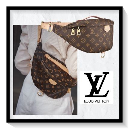 Louis Vuitton BUMBAG Monogram Casual Style Unisex Canvas Blended Fabrics M43644 