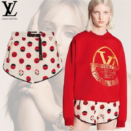 Louis Vuitton 2020 21AW Fluid Silk Sports Shorts 1A842N 