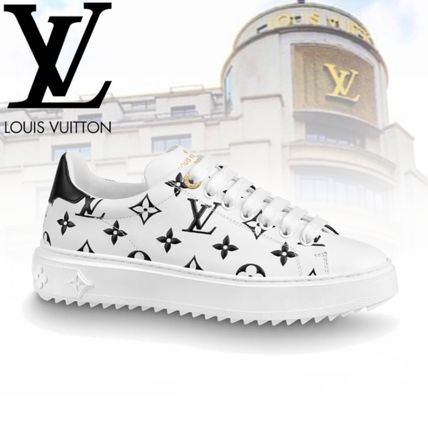 Louis Vuitton 2020 21AW Monogram Casual Style Leather Logo Low Top Sneakers 1A87NI 