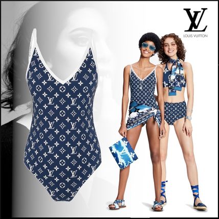 Louis Vuitton MONOGRAM Lv Escale One Piece Swimsuit 1A7SEG 