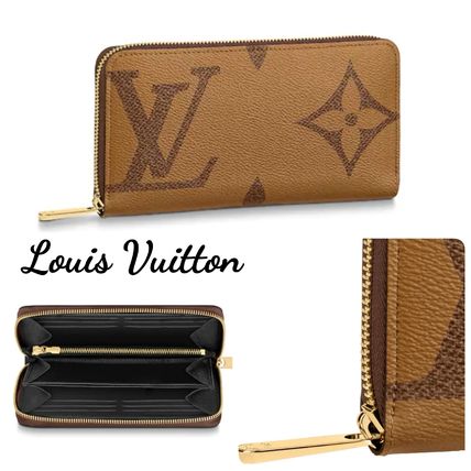 Louis Vuitton ZIPPY WALLET 2020 SS Monogram Leather Long Wallet Logo Long Wallets 
