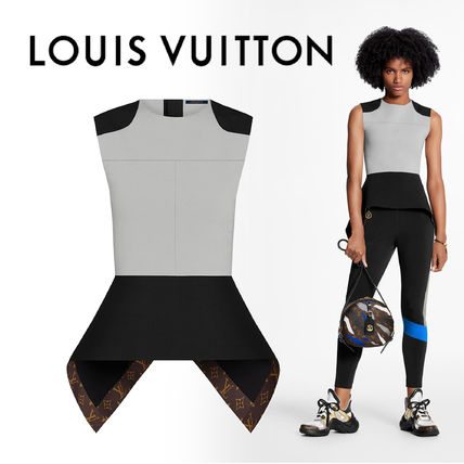 Louis Vuitton 2020 SS Lvxlol Sleeveless Peplum Top 1A7SDS 