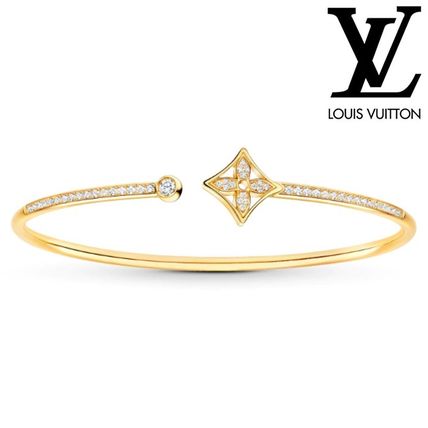 Louis Vuitton MONOGRAM 2018 19AW Idylle Blossom Twist Bracelet Yellow Gold And Diamonds Q95713 