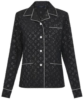 Louis Vuitton 2020 21AW Monogram Silk Logo LoungeSleepwear 