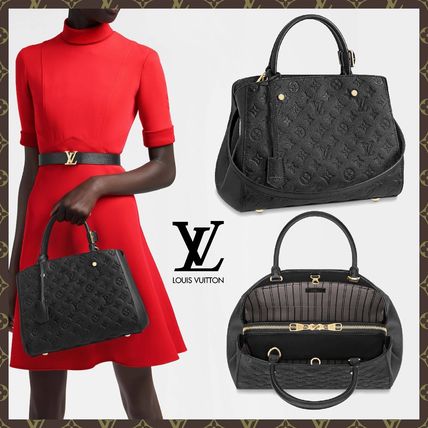 Louis Vuitton MONOGRAM EMPREINTE 2020 SS Montaigne Mm M41048 