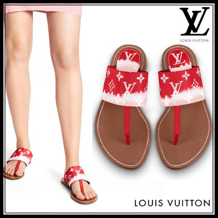 Louis Vuitton MONOGRAM 2020 SS Monogram Casual Style Flip Flops Flat Sandals 1A7TR2 