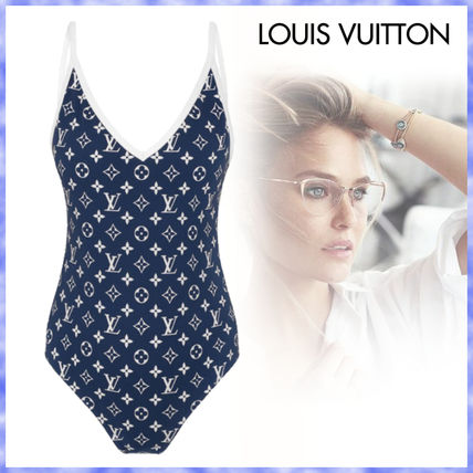 Louis Vuitton MONOGRAM 2020 SS Lv Escale One Piece Swimsuit 1A7SEG 