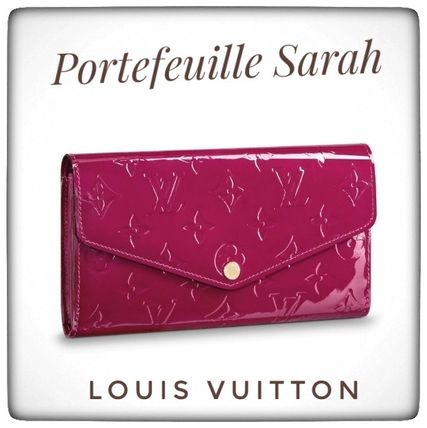 Louis Vuitton MONOGRAM VERNIS 2020 SS Other Plaid Patterns Unisex Logo Long Wallets M90292