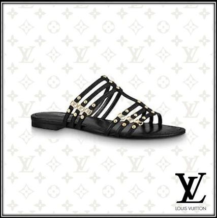 Louis Vuitton 2020 21AW Roma Flat Mules 1A86JU 