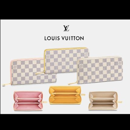 Louis Vuitton DAMIER AZUR 2020 SS Long Wallets 