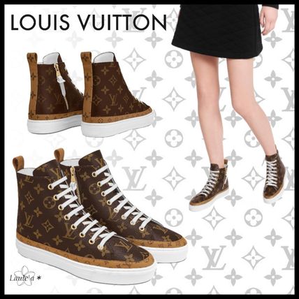 Louis Vuitton MONOGRAM Monogram Rubber Sole Casual Style Leather Elegant Style 1A65UW 
