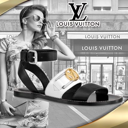 Louis Vuitton MONOGRAM 2020 SS Monogram Platform Casual Style Leather Office Style 1A66E3 