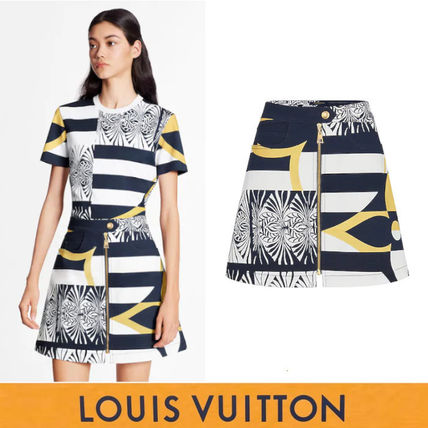 Louis Vuitton A Line Mini Skirt 1A7SYP 