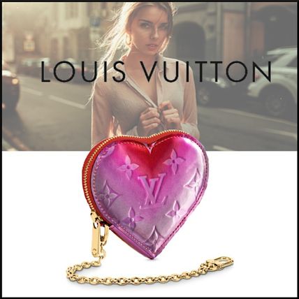 Louis Vuitton MONOGRAM VERNIS Heart Coin Purse M69028 