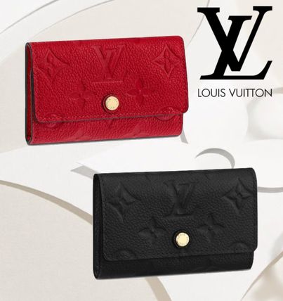Louis Vuitton MONOGRAM EMPREINTE 2019 20AW 6 Key Holder M64421 M63708 
