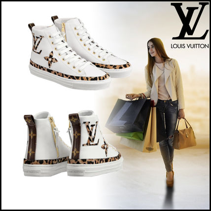 Louis Vuitton Rubber Sole Casual Style Street Style Elegant Style Logo 1A5NPA