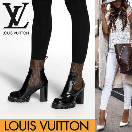 Louis Vuitton MONOGRAM Monogram Casual Style Blended Fabrics Elegant Style Logo 