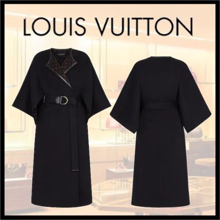 Louis Vuitton 2020 21AW Wool Plain Logo Coats 1A83SP 