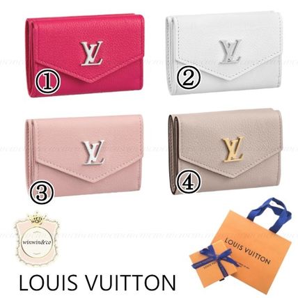 Louis Vuitton Calfskin Folding Wallets 