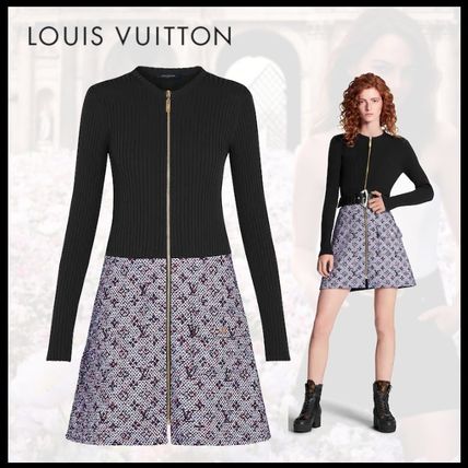 Louis Vuitton Bi Material Dress 1A6848 