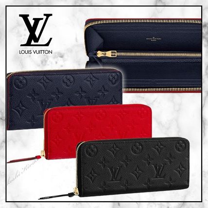 Louis Vuitton 2020 SS Monogram Leather Long Wallet Logo Long Wallets 