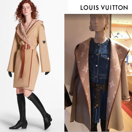 Louis Vuitton 2020 Cruise Monogram Casual Style Wool Blended Fabrics Medium 1A60YY 