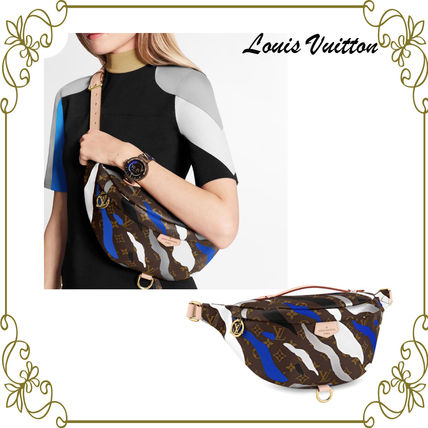 Louis Vuitton BUMBAG 2020 SS Camouflage Monogram Casual Style Unisex Canvas Collaboration 
