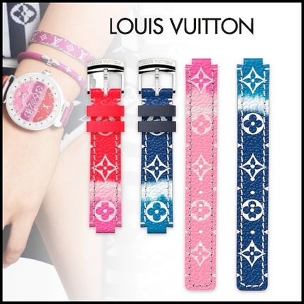 Louis Vuitton 2020 SS Lv Escale Tambour Blue Strap R17278 R17281 