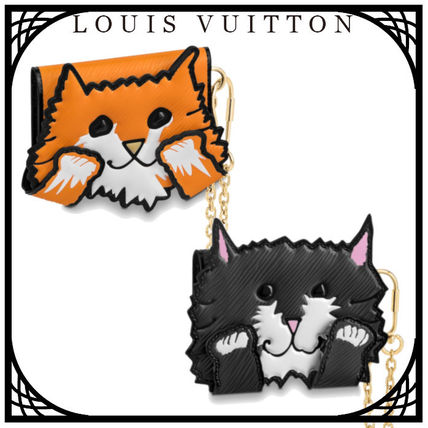 Louis Vuitton EPI 2019 SS Cat Card Holder M63898 M63900 
