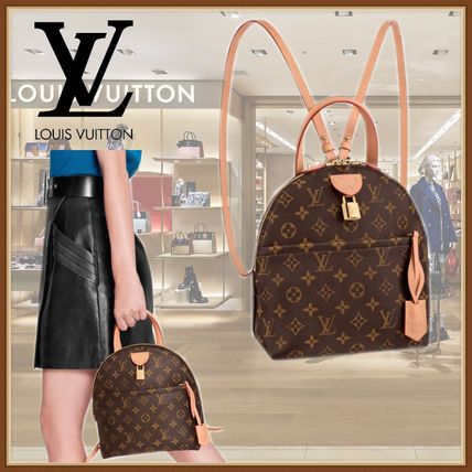 Louis Vuitton MONOGRAM 2020 Cruise Monogram Canvas 2WAY Logo Backpacks M44944 