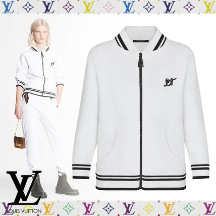 Louis Vuitton 2020 21AW Stripes Casual Style Wool Plain Medium Logo Jackets 1A83FU 