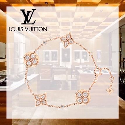 Louis Vuitton 2020 SS Casual Style Flower Party Style 18K Gold Elegant Style Q95650 