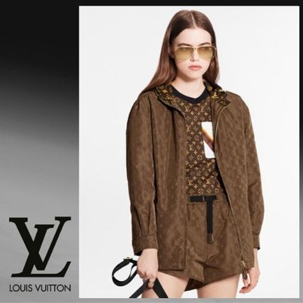 Louis Vuitton Iconic Monogram Parka In Technical Taffeta 1A83RK 