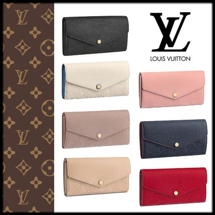 Louis Vuitton MONOGRAM EMPREINTE 2019 20AW Sarah Wallet M63690 M62125 M64082 M62297 M63465 M63930 M61182 