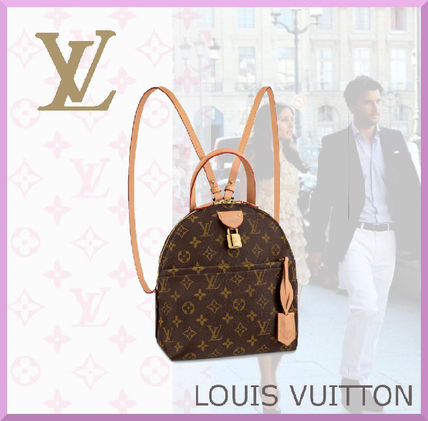 Louis Vuitton SPEEDY 2020 Cruise Casual Style Calfskin Elegant Style Logo Backpacks M44944 