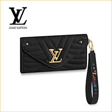 Louis Vuitton Logo Long Wallets M63298 