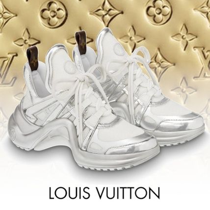 Louis Vuitton Platform Casual Style PlatformWedge Sneakers 1A52JB 