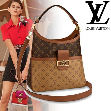 Louis Vuitton MONOGRAM 2020 SS Hobo Dauphine Mm M45195 