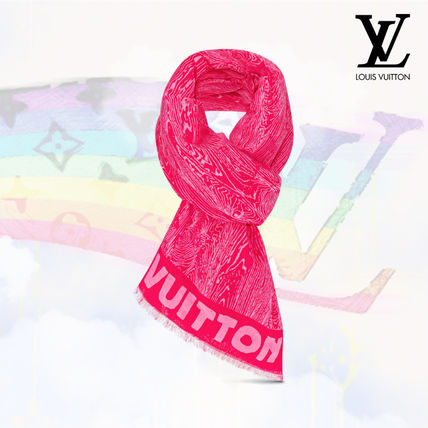 Louis Vuitton Jonas Wood X Louis Vuitton Graphic Stole M76062 