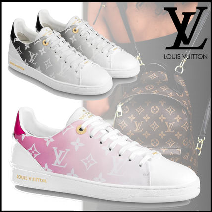 Louis Vuitton Monogram Plain Toe Rubber Sole Casual Style Street Style 1A87CR 1A87CB 