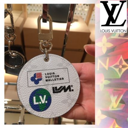 Louis Vuitton 2019 20AW Monogram Logos Illustre Bag Charm And Key Holder M68301 