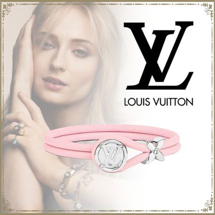 Louis Vuitton 2020 21AW Casual Style Leather Elegant Style Icy Color Bracelets 
