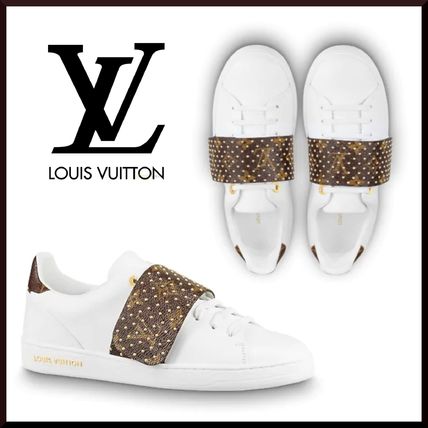 Louis Vuitton 2018 19AW Monogram Rubber Sole Casual Style Leather Logo 