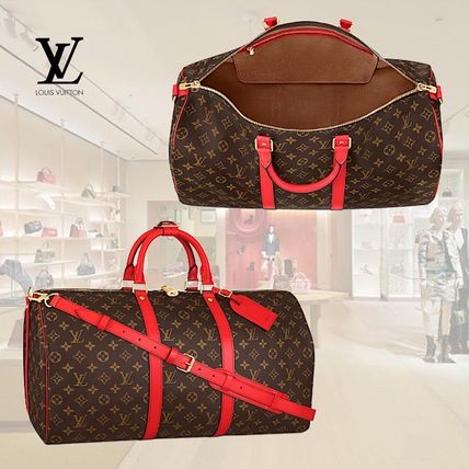 Louis Vuitton MONOGRAM Monogram Unisex Canvas A4 2WAY Leather Crossbody Logo M44740 