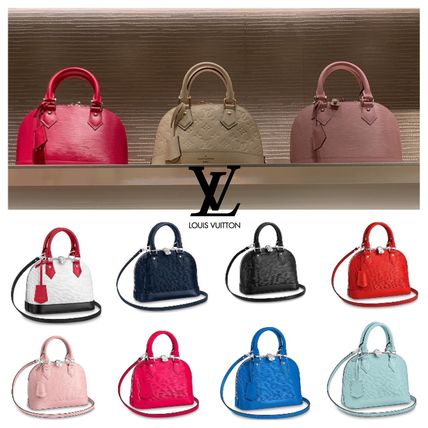 Louis Vuitton EPI 2020 21AW Calfskin 2WAY Plain Crossbody Logo Shoulder Bags M56206