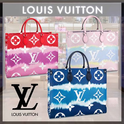 Louis Vuitton MONOGRAM 2020 SS Monogram Leather Logo Totes M45119 M45120 M45121 