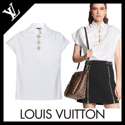 Louis Vuitton 2020 SS Frill Blouse 1A5M05 