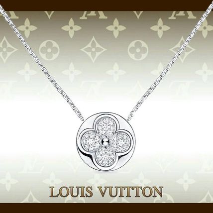 Louis Vuitton 2020 SS Diamond Blossom Sun Pendant White Gold And Diamonds